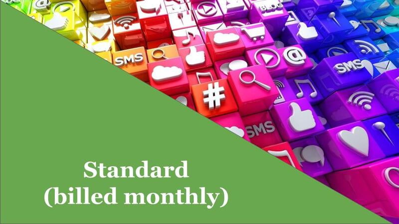 Zoho Social Standard (billed monthly)