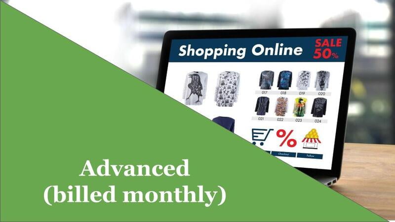 Zoho Commerce Advanced ( billed monthly )